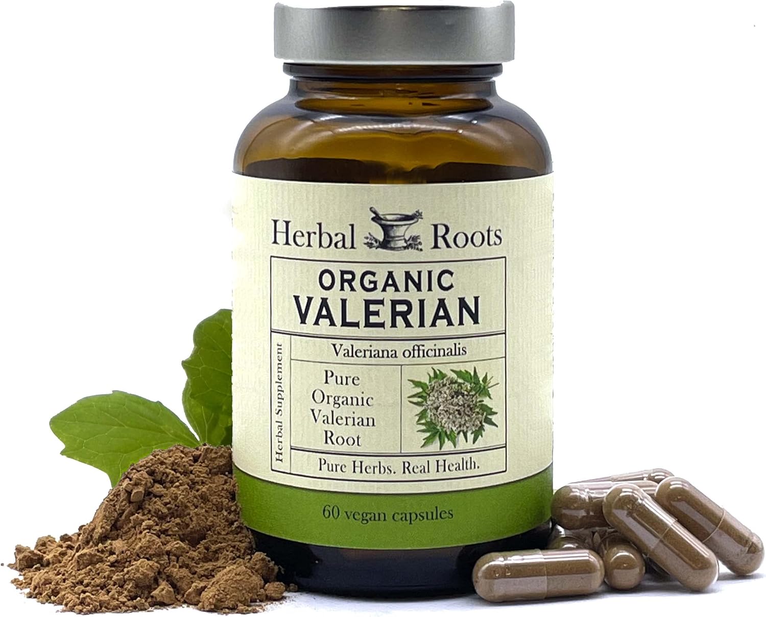 Herbal Roots pure organic valerian root